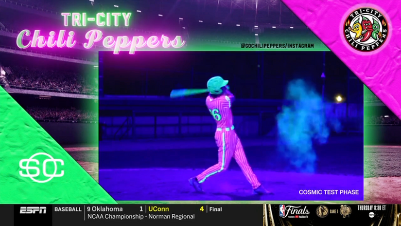 1A SC COSMIC BASEBALL HIGHLIGHT